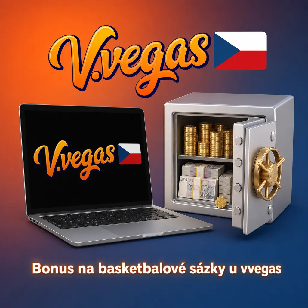 Uvítací bonus vvegas až 5 000 Kč na basketbalové sázky pro nové hráče po prvním vkladu od 200 Kč.
