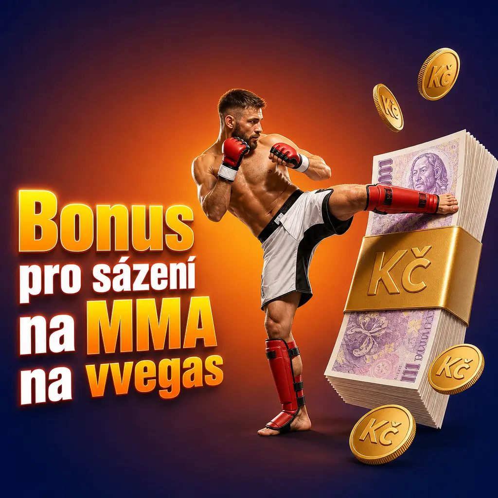 Uvítací bonus až 5 000 Kč na sázky MMA, UFC a Bellator pro nové hráče na vvegas