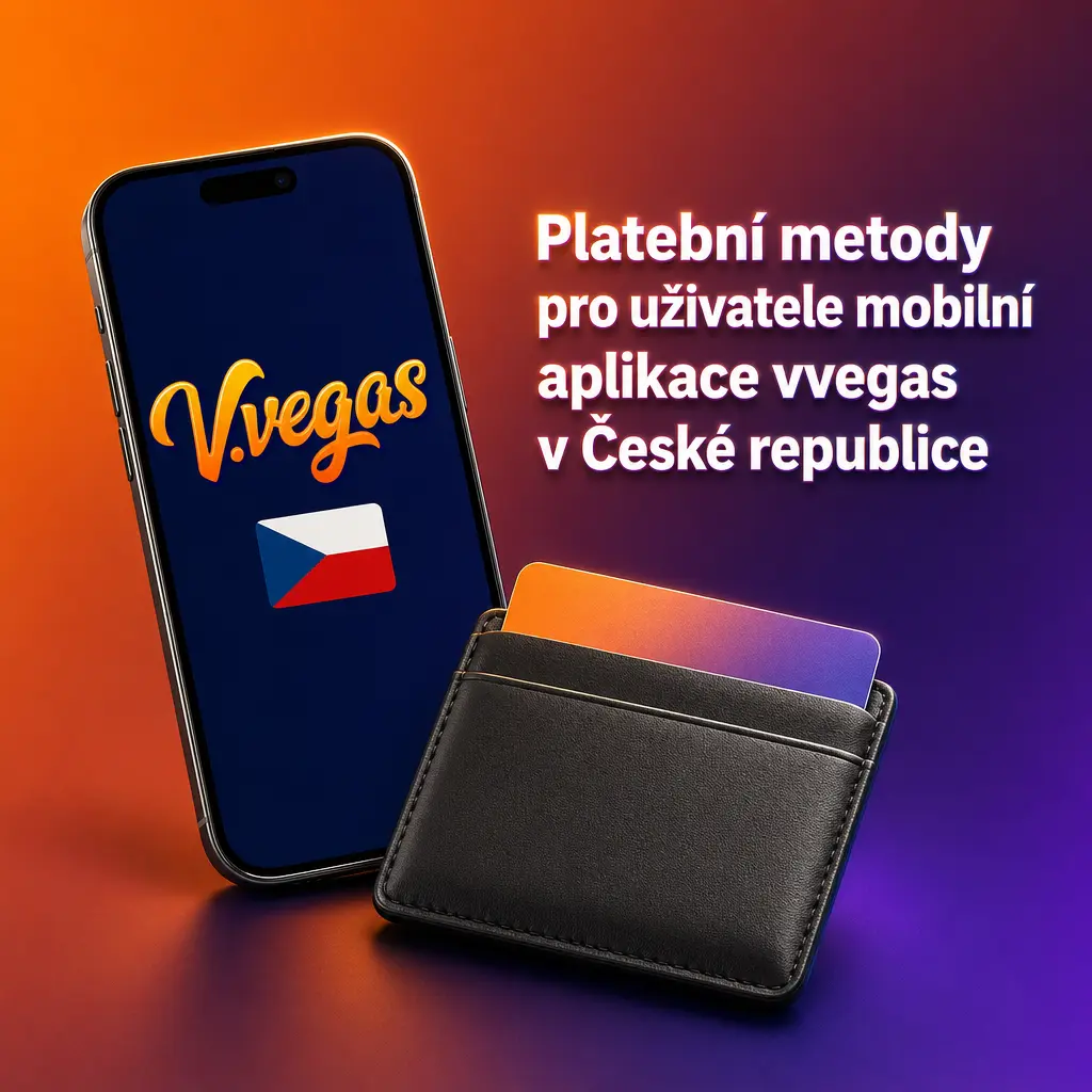 Platební metody a limity vkladů a výběrů v mobilní aplikaci vvegas pro uživatele v České republice