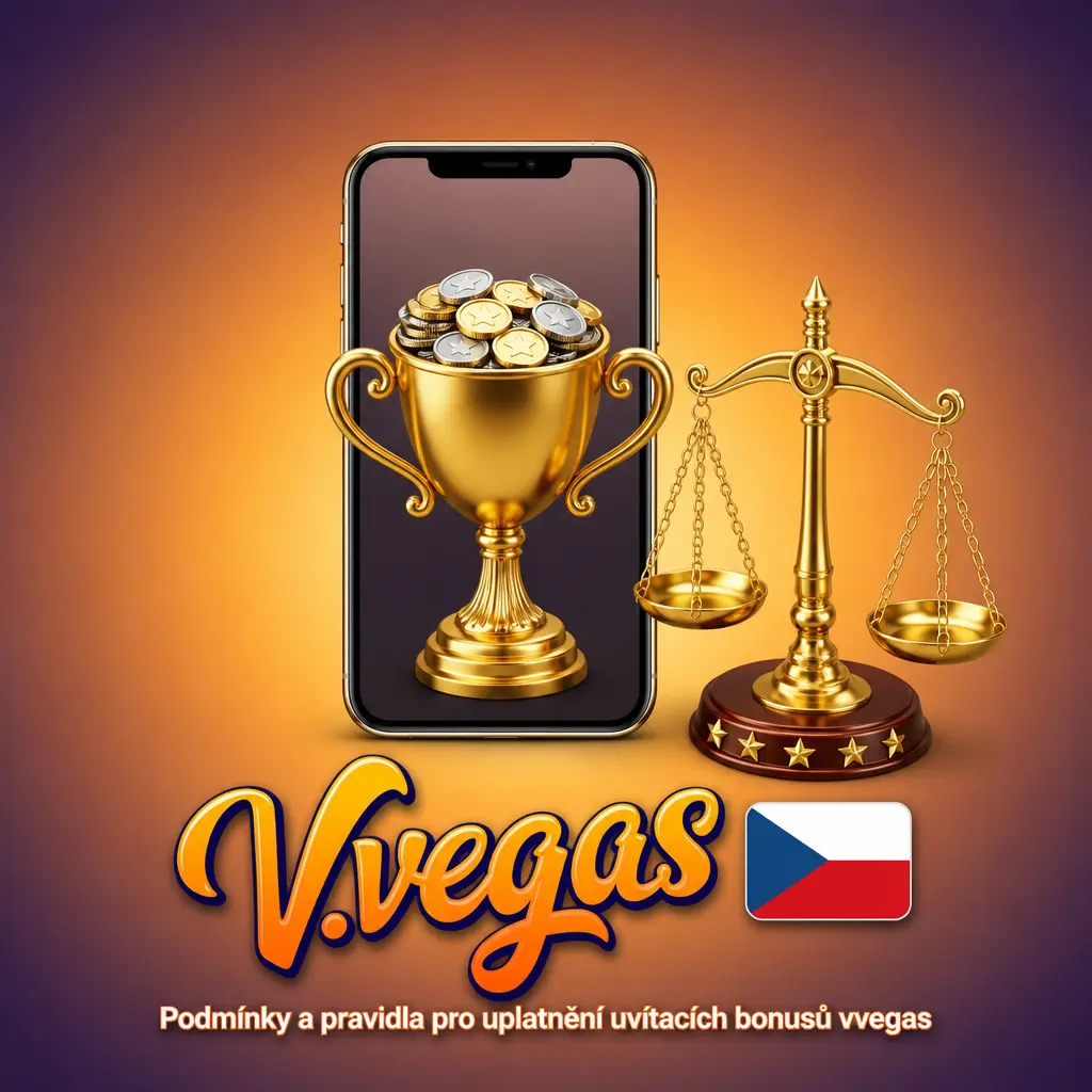 Pravidla uvítacího bonusu vvegas: minimální vklad, sázkové požadavky 35x a podmínky čerpání free spinů.