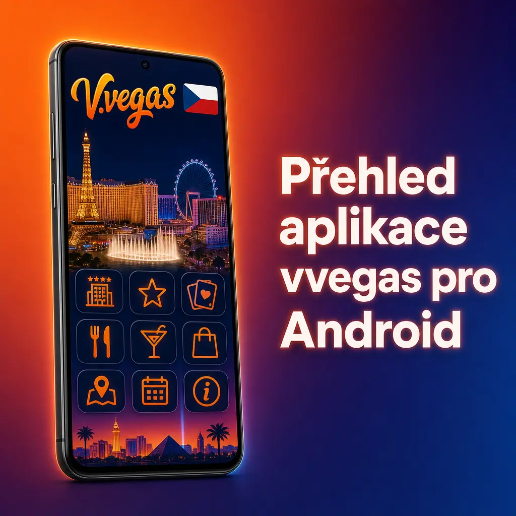 Snímek obrazovky mobilní aplikace vvegas pro Android s kasinem a sportovním sázením ve verzi 3.4.0