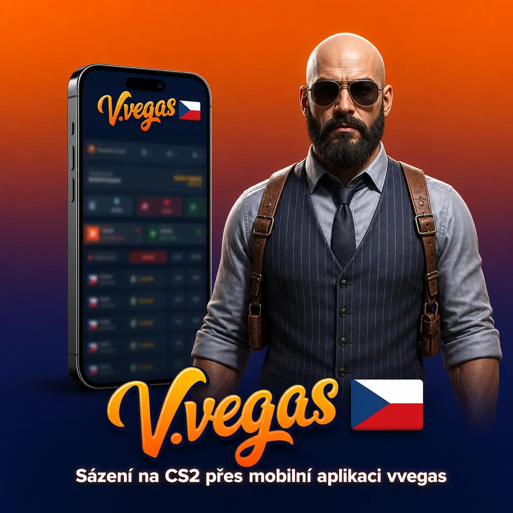 Mobilní aplikace vvegas pro sázení na CS2 na iOS a Android zařízeních