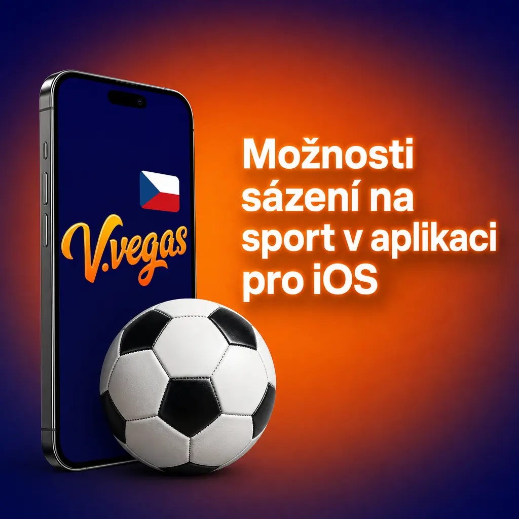 Sázení na sport v iOS aplikaci vvegas – kurzy na fotbal, tenis, hokej, basketbal i esport s live streamem